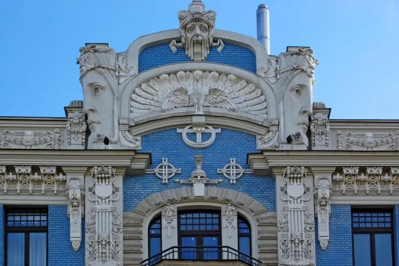 Art Nouveau at 10b Elizabetes Street